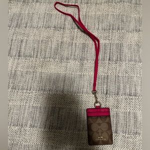 Coach Lanyard